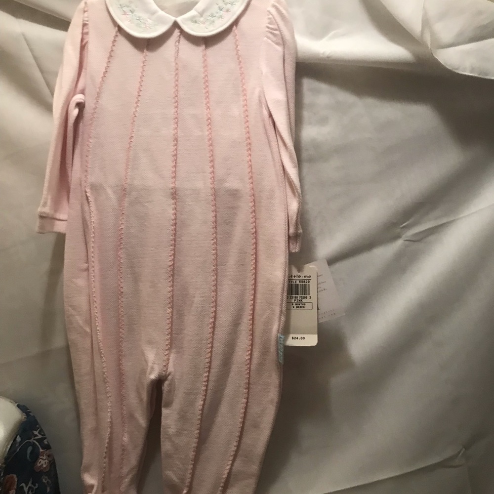 Nwt Sz 9 mths little me coverall Vtg